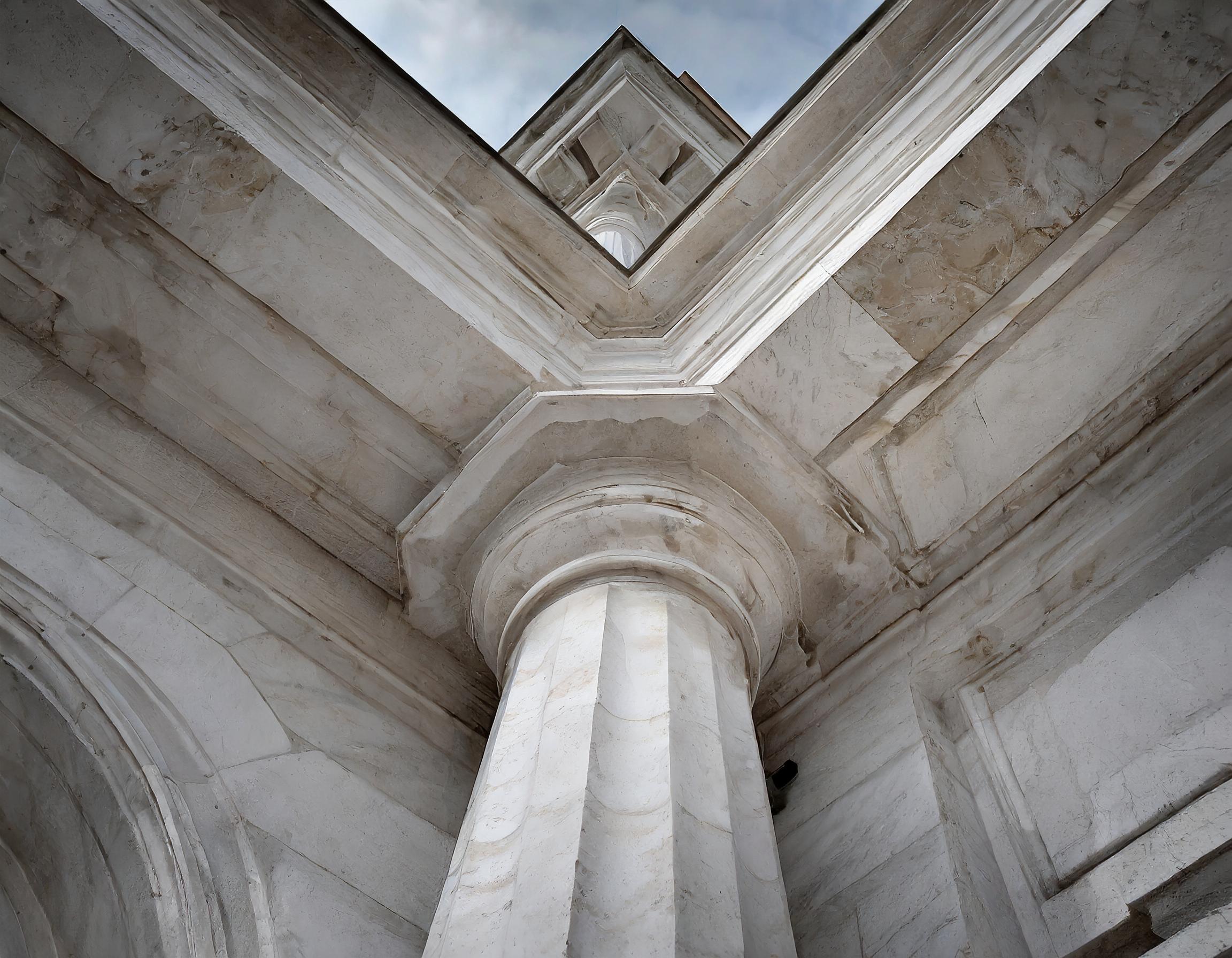 Kreative Reparatur eines historischen Daches